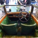1934 Green Wolseley Hornet Special - Tickford interior
