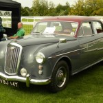 Wolseley Owners Club stand - 1956 Wolseley 6/90