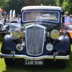 Wolseley Owners Club stand - Sunday - 1948 Wolseley Series III - 25hp Limousine - front