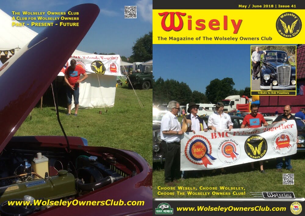 Wolseley Owners Club Wisely Magazine